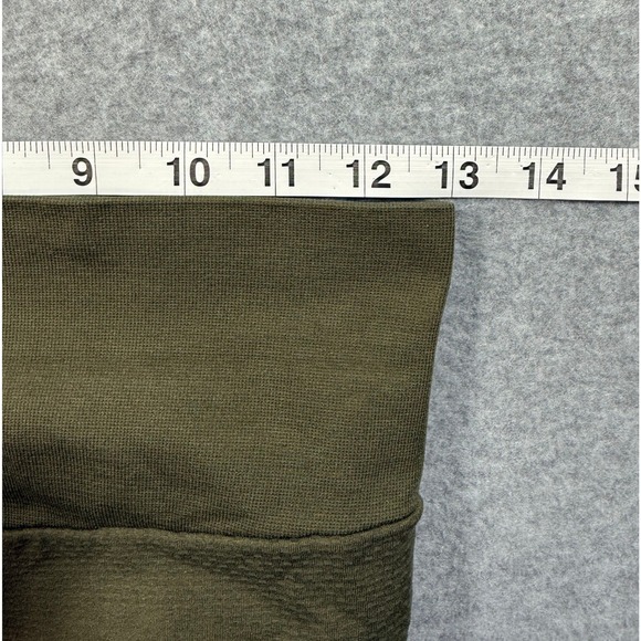 Free People Movement Good Karma Sports Bra Olive Green High Neck Racerback XS S - Picture 7 of 9